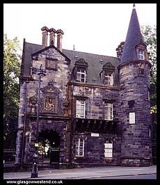 17th century Glasgow University Gate