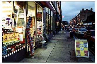 Photo: Outside Bargain Books