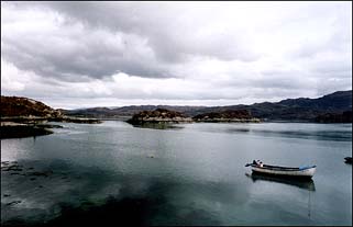 Photo: loch and boat