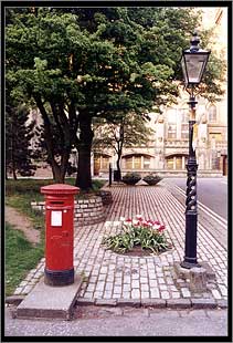 Letter box in Professors Square