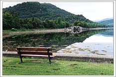 Inveraray view over Loch and bridge Inveraray view over loch