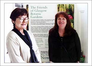 Lynne Scobbie and friend