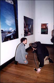 Photo: Martin Gray and photographer.