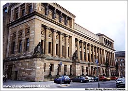 Mitchell Library Beltane St Entrance