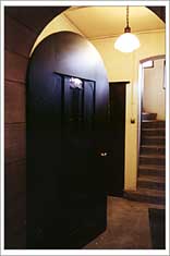 Queens Cross Church door Queens Cross Church door
