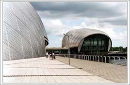 Side view of Science Centre and cinema Side view of Science Centre