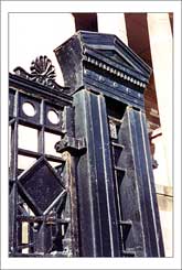 Ironwork from St Georges in the Field Church
