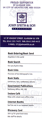 Smiths Bookmark Smiths Bookmark