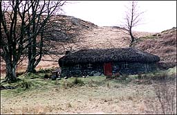 Photo: Thatched Highland cottage