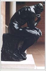 Photo: The thinker
