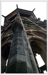 Top of Glasgow University Tower