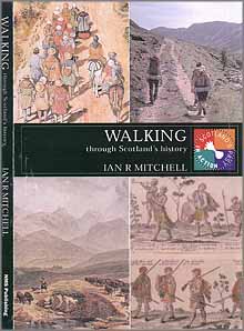Book cover: Walking through Scotland's history