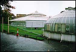 Photo: Work at Kibble Palace.