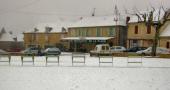 Photo: salignac in the snow.