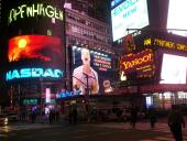 Photo: time square.