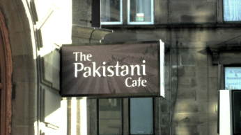 Photo: pakistani cafe.