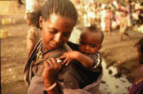 Photo: african mother and child.