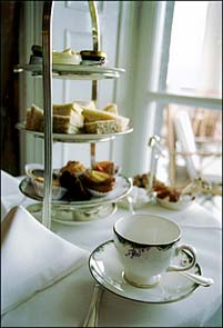 Photo: Afternoon tea at Reids.