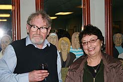 Alasdair Gray art exhibition, Glasgow. Photo: Alasdair Gray art exhibition, Glasgow.