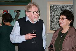 Alasdair Gray art exhibition, Glasgow. Photo: Alasdair Gray art exhibition, Glasgow.