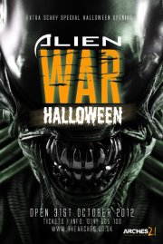 Photo: alien war halloween.