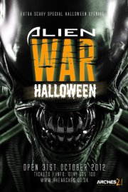 Photo: alien war halloween.