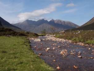 Photo: An Teallach from campsite.