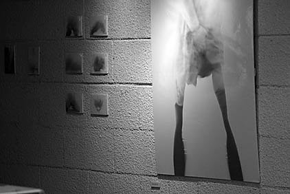 Photo: Exhibits at Gray's School of Art Aberdeen.
