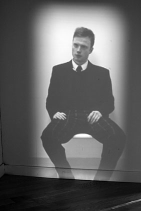 Photo: Exhibits at Gray's School of Art Aberdeen.