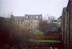 View from our back window in Hillhead Street. Photo: View from our back window.