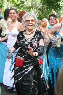 Photo: belly dancer gran.