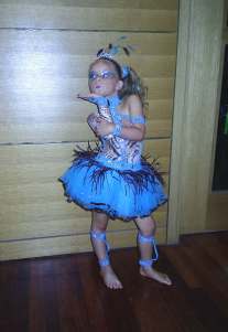 Photo: blue dress.
