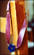 Photo: Blue necklace.