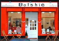 Photo: bolshie shop front.