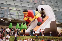 Photo: Bouncy castle.