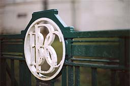 Bowling Club sign. Photo: Bowling Club sign.