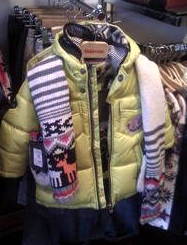 Photo: boys green jacket.