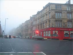 Photo: Christmas Day Byres Road.