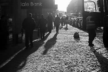 Photo: Byres Road evening light.