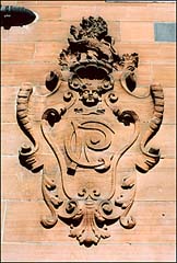Photo: Caledonian Mansions Crest.