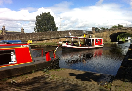 Photo: Linlithgow Canal boat.