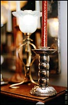 Photo: Christmas Candlestick.