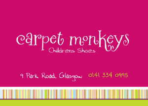 Photo: carpet monkeys logo.