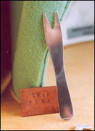 Photo: Chip fork.