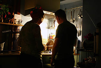 Photo: Christmas pudding at Issi and Davy's.