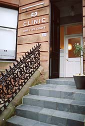 Photo: Clinic entrance.