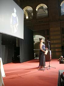 Photo: Fashion show Kelvingrove Art Gallery.