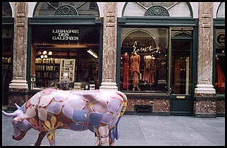 Photo: Brussels shops.
