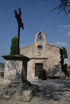 Photo: Mountain village church, France.