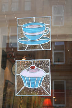 Photo: Cup and cakes.